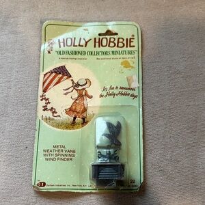 Holly Hobbie Metal Weather Vane Toy